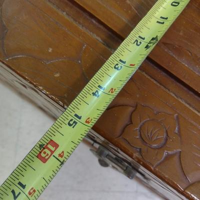 Asian Carved Hope Chest