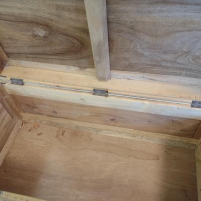 Asian Carved Hope Chest