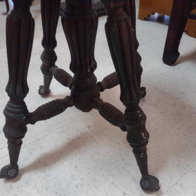 Antique Victorian Piano Stool