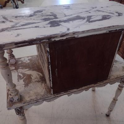 Vintage Solid Wood Tobacco Stand