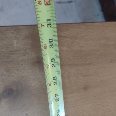 Vintage Three Drawer Pembroke Style Drop Leaf Accent Table