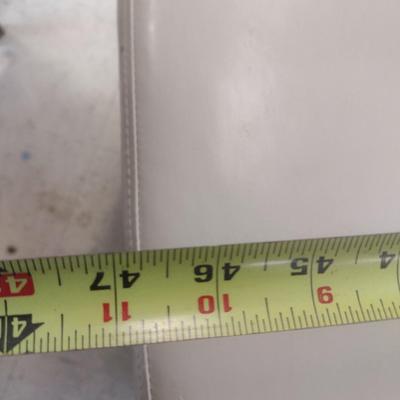 Vinyl Upholstered Storage Sitting Bench