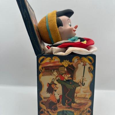 Enesco Walt Disney 50th Anniversary Pinocchio Musical Box
