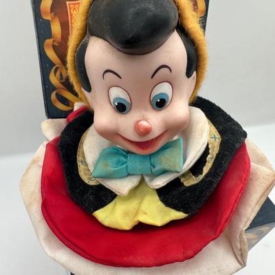 Enesco Walt Disney 50th Anniversary Pinocchio Musical Box