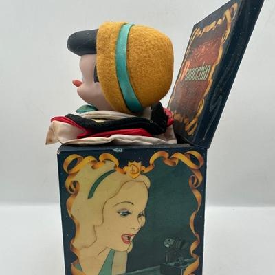 Enesco Walt Disney 50th Anniversary Pinocchio Musical Box