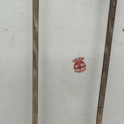 Antique Victoria Austria Hand-Painted Porcelain Portrait Tray