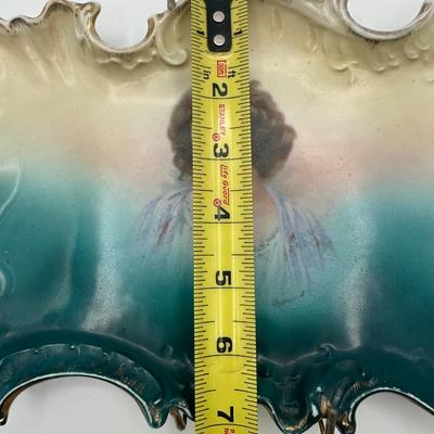 Antique Victoria Austria Hand-Painted Porcelain Portrait Tray