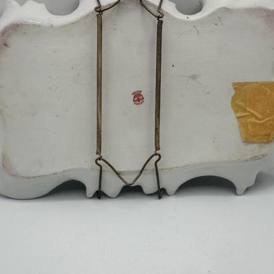 Antique Victoria Austria Hand-Painted Porcelain Portrait Tray