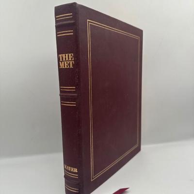Signed Limited Edition “The Met: One Hundred Years of Grand Opera” Leather-Bound Book
