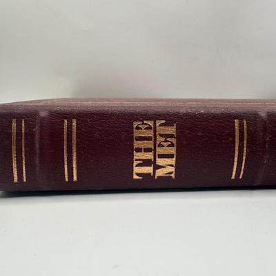 Signed Limited Edition “The Met: One Hundred Years of Grand Opera” Leather-Bound Book