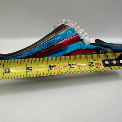 Pair of Murano Art Glass Heels by Vetri d’Arte, Italy