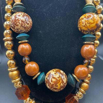 Large vintage necklaces