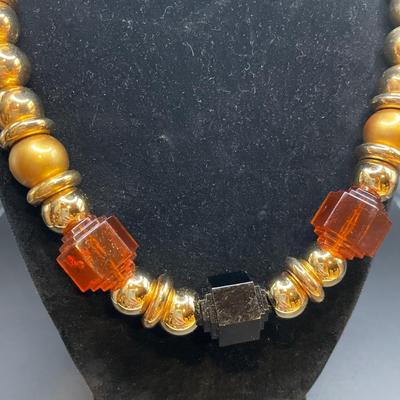 Large vintage necklaces