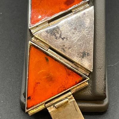 Polish 925 modernist bracelet