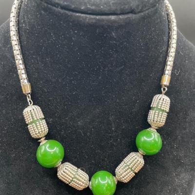 Gorgeous green necklaces