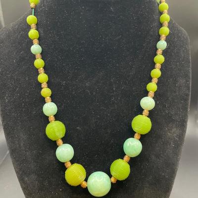 Gorgeous green necklaces