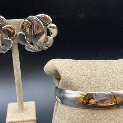 Monet silver tone jewelry