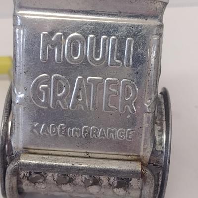 French Mouli Grater with Three Inserts