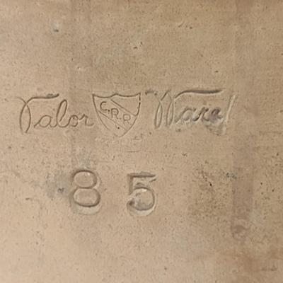 Vintage Pottery Kitchen Ware- Brown's Pottery Bean Pot with Lid and Pottery Pie Dish/Bowl with Glazed Interior