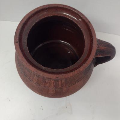 Vintage Pottery Bean Pot- Marked '2'