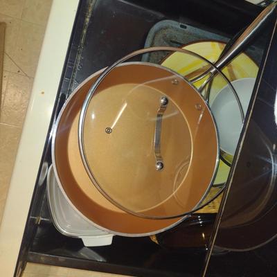 Large Collection of Kitchen Ware- Dinnerware, Utensils, Cookware, Bake Ware, Appliances, etc.