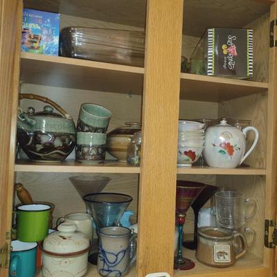 Large Collection of Kitchen Ware- Dinnerware, Utensils, Cookware, Bake Ware, Appliances, etc.