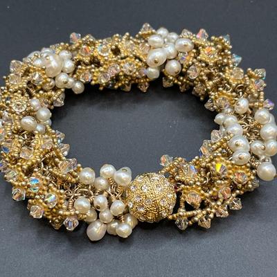 Faux pearl Juliana bracelet