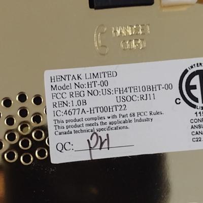 Hentak Limited French Style Table Top Telephone- Blue Onion Design