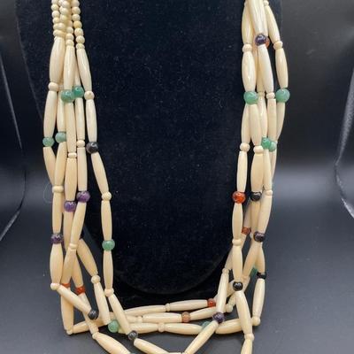 Multiple Shell necklaces