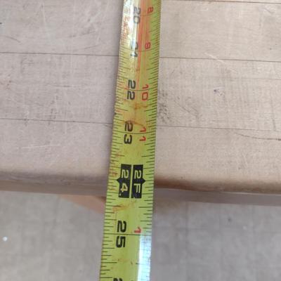 Le Gourmand Butcher Block Top Kitchen Island on Casters- Approx 36" x 24" x 36" Tall