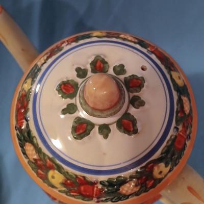 Sale Photo Thumbnail #49: Very good condition! (1) 15" Platter, (3) 12 1/2" Platters, (8) 10" Plates, (4) 9" Plates, (8) 8 1/2" Octagonal Plates, (10) 7" Plates, (6) 8" Bowls, (8) 6 1/2" Bowls, (4) 6" Bread Plates, (4) 5" demitasse saucers, (1) 6 3/4" Saucer, (1) 5" Sugar w/Lid, (