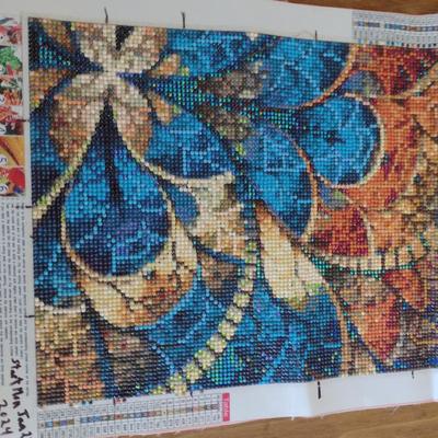 Collection of Completed Diamond Painting Pictures- Assorted Sizes