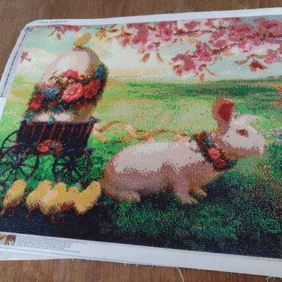 Collection of Completed Diamond Painting Pictures- Assorted Sizes