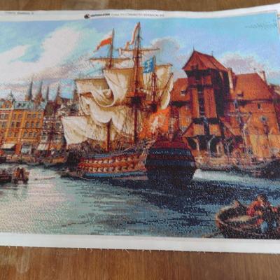 Collection of Completed Diamond Painting Pictures- Assorted Sizes