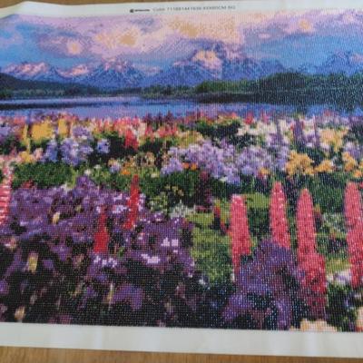 Collection of Completed Diamond Painting Pictures- Assorted Sizes