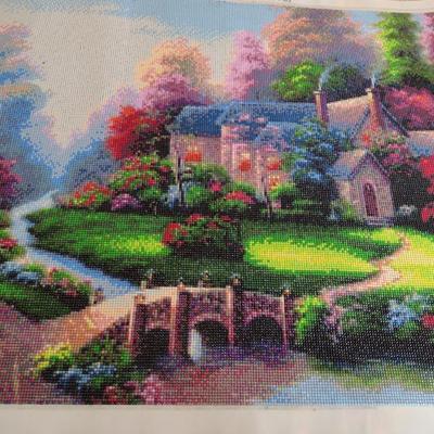 Collection of Completed Diamond Painting Pictures- Assorted Sizes