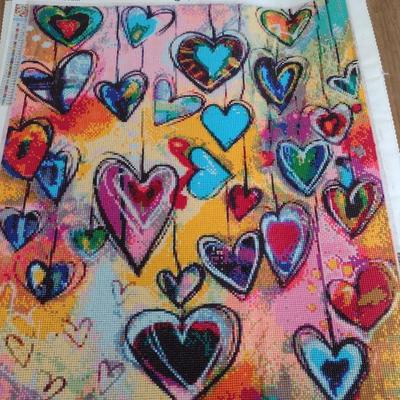 Collection of Completed Diamond Painting Pictures- Assorted Sizes