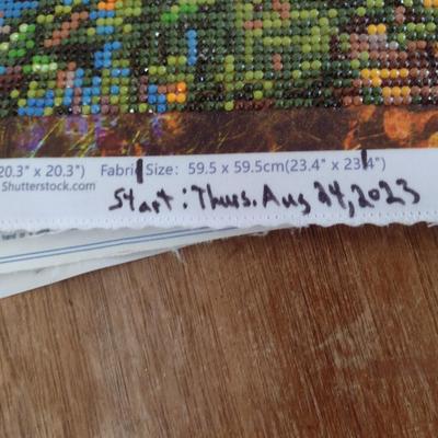 Collection of Completed Diamond Painting Pictures- Assorted Sizes