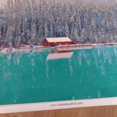 Collection of Completed Diamond Painting Pictures- Assorted Sizes