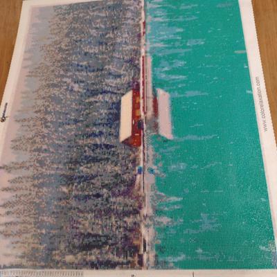 Collection of Completed Diamond Painting Pictures- Assorted Sizes