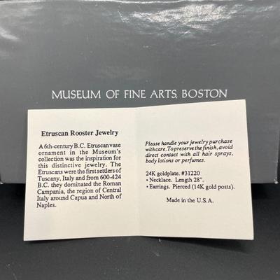 Etruscan Rooster necklace