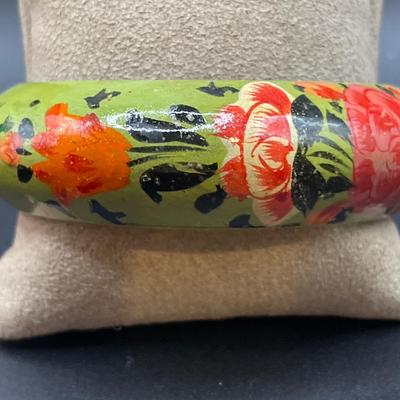 Hand painted bracelet & more
