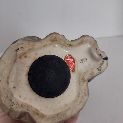 Vintage Lefton China Ceramic Kitten Coin Bank