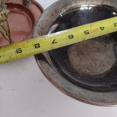 Vintage Cafe' Brulot Stand with Bowl