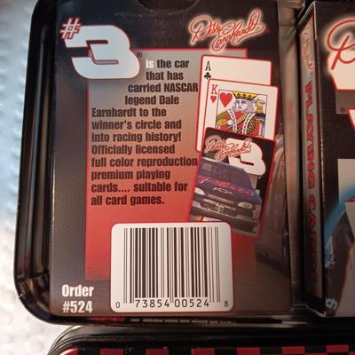 NEW DALE EARNHARDT PLAYING CARDS, COFFEE MUG AND PHOTO