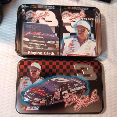 NEW DALE EARNHARDT PLAYING CARDS, COFFEE MUG AND PHOTO