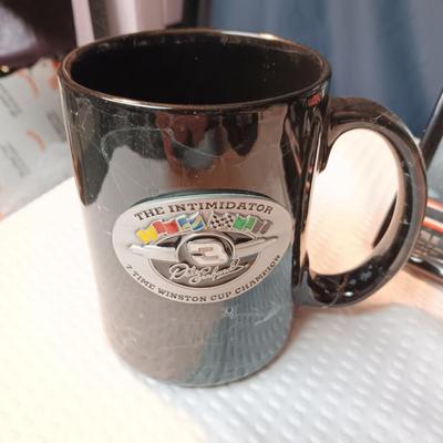 NEW DALE EARNHARDT PLAYING CARDS, COFFEE MUG AND PHOTO