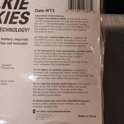 DALE EARNHARDT WALKIE TALKIES