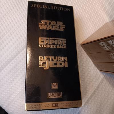 STAR WARS TRILOGY SPECIAL EDITION ON VHS