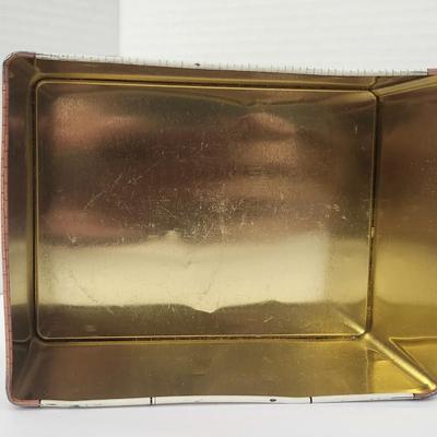 David’s Cookies Limited Anniversary Edition Tin Avon Tin England Elizabeth Greene Graphic Design Vintage